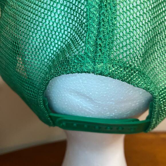 Huntington Banks VSport Vintage Green Trucker Hat Unisex Mens One Size - Picture 8 of 16